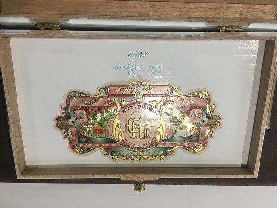 Decorated Cigar Box-Butterfly and Fairy - image 6