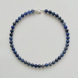 Blue Sodalite Gemstone Necklace