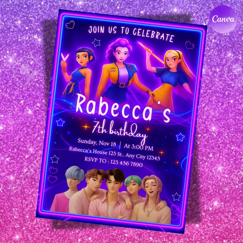 Biglietto Di Auguri KPOP Demon Hunters, Biglietto Di Auguri - Foto 2