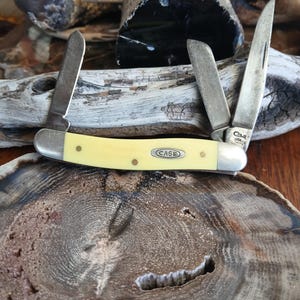 vintage case xx  3318 3 blade folding pocket knife