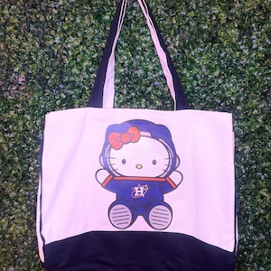 Totebag Lona Hello Kitty Astros