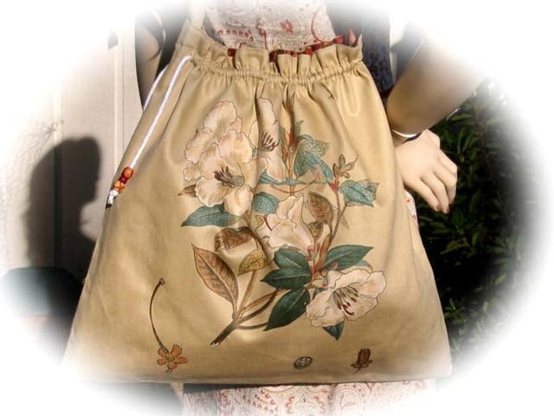 Reversible Drawstring Bag Sewing Pattern IUCN Water