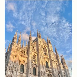 Milan Cathedral Printable Wall Art | Duomo di Milano Digital Download | Italy Travel Decor | Instant Download