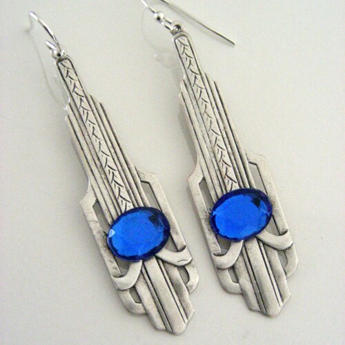 Vintage Jewelry Vintage Earrings Art Deco Earrings - Etsy
