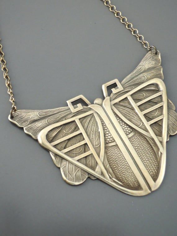 1980s Art Deco Mixed Metal Necklace Selected by Cherry | Free People