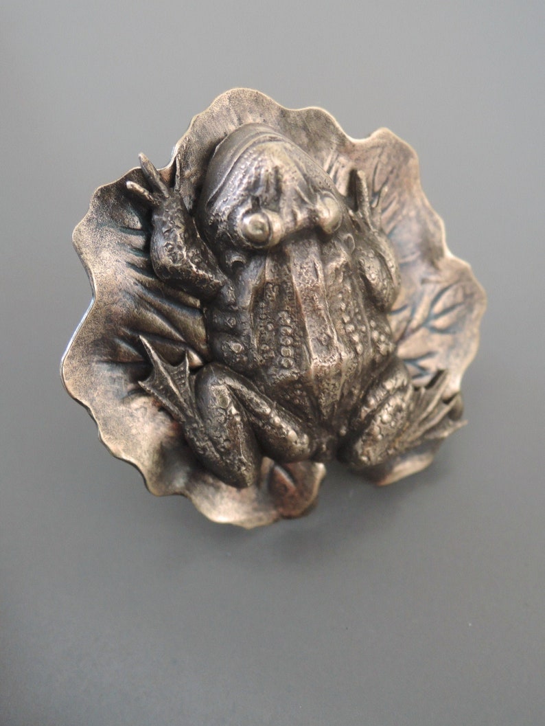 Vintage Jewelry Vintage Ring Frog Ring Statement Ring Etsy