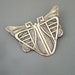 Vintage Jewelry - Vintage Brooch - Art Deco Brooch  - Butterfly Jewelry - Statement Jewelry - Vintage Brass Jewelry - handmade jewelry 