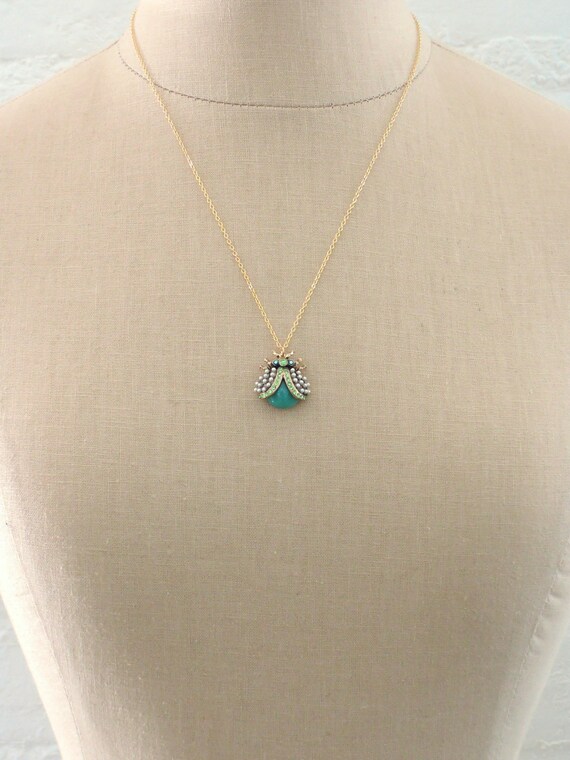 Ladybug necklace kay jewelers deals