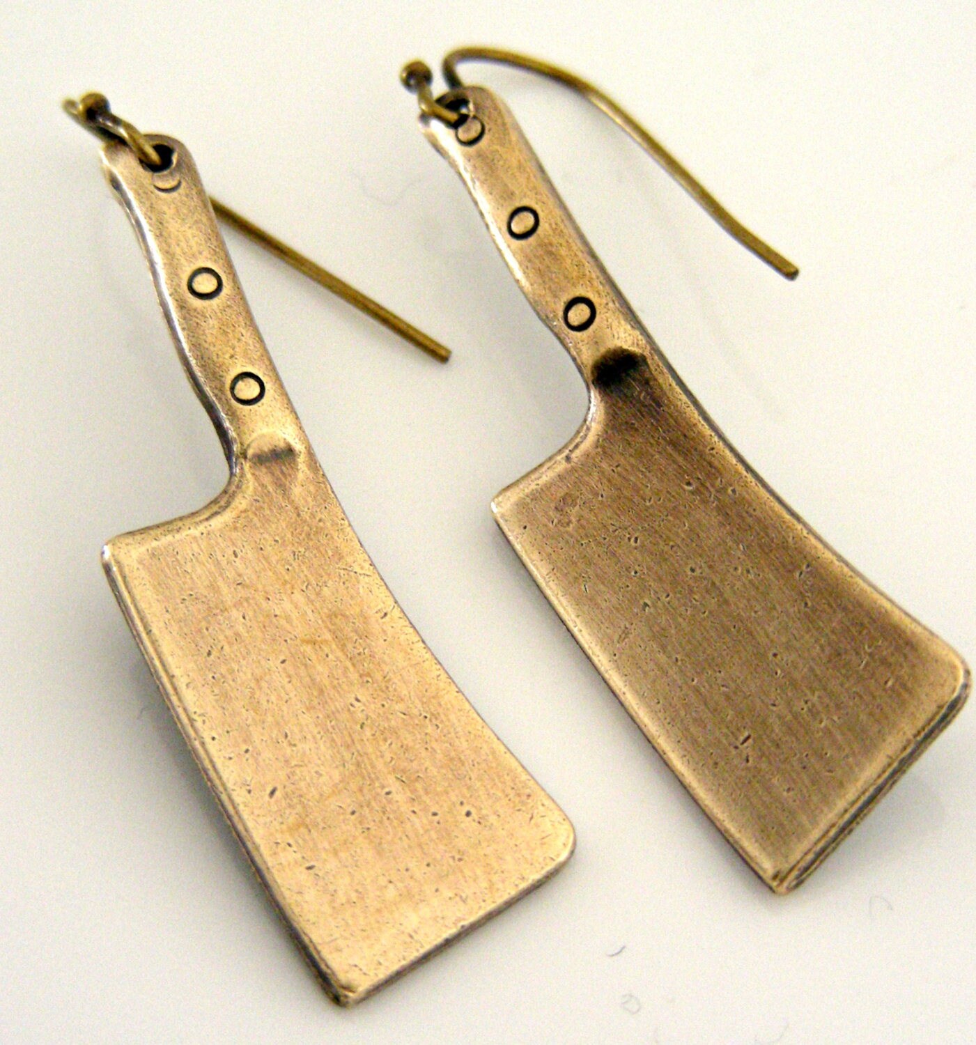 Vintage Jewelry Vintage Earrings Cleaver Knife Earrings Etsy