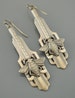 Vintage Jewelry - Art Deco Earrings - Brass Bee Earrings-  Vintage Earrings - Bee Earrings - Insect Jewelry - Cute Earrings - handmade 