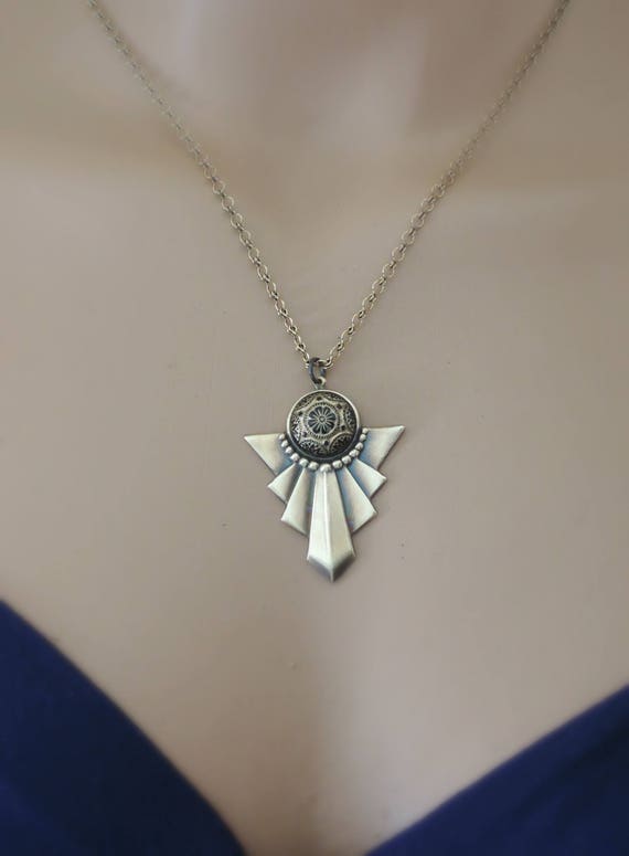 ◆VINTAGE HOLLYWOOD◆ Ornament Drop Necklace VH249ONE002M ☆VINTAGE HOLLYWOOD☆ Ornament drop Necklace_VH249ONE002M