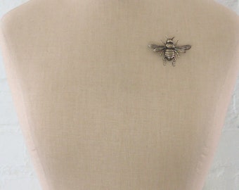 【後払い手数料無料】 - Brooch Vintage - Jewelry Vintage Bee Brooch Bee - Jewelry アンティーク雑貨