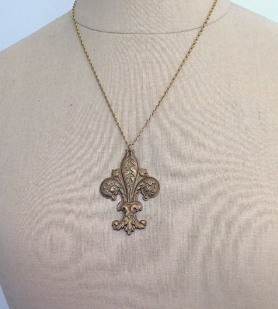 Vintage Jewelry - Vintage Necklace - Art Nouveau Necklace
