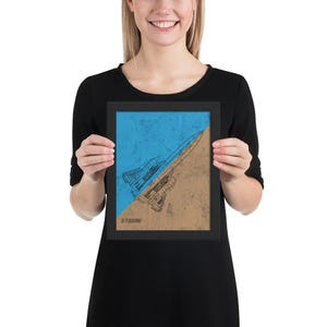 SR-71 Blackbird #4 - Framed poster - military combat aircraft