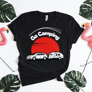 T-shirt camping cariste, Camping trip t-shirt, camping girl t shirt, camping dad t-shirt, t-shirt camping gift, T-shirt homme camping car