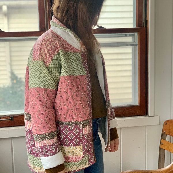 Quilt Jacket Etsy