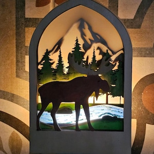 Moose Night Light Digital File