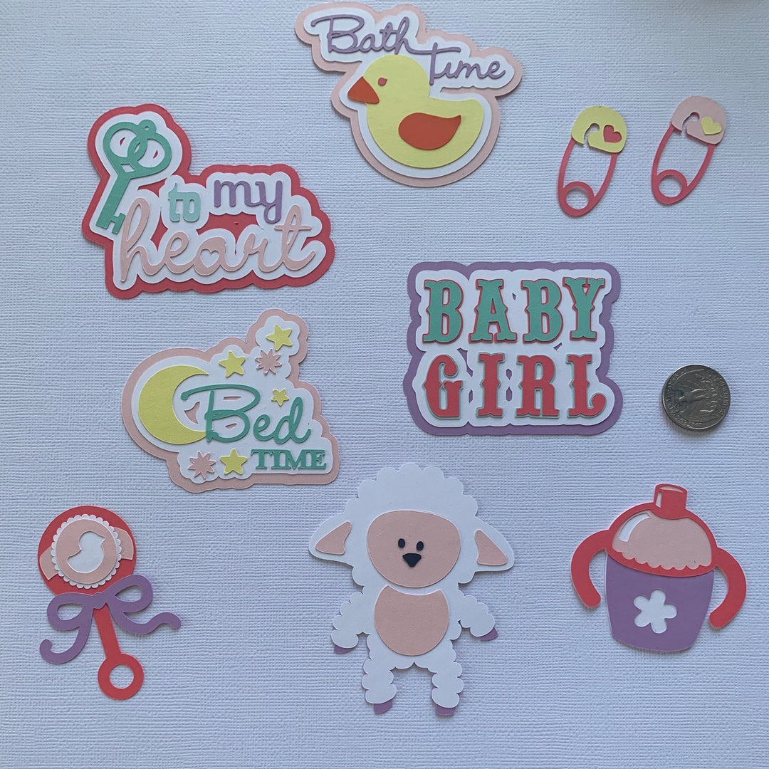 Baby Scrapbook Embellishments Scrapbook Pages Baby Scrapbook Paper Die