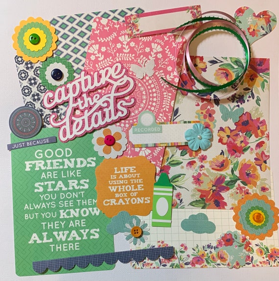 Scrapbook Kit, Scrapbook Supplies, Junk Journal, Pen Pal Kit