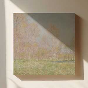Monet Spring in Giverny Art Print – Impressionist Landscape (Digital Download)