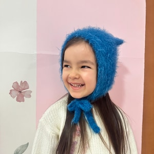 Winter Cat beanie, Knit cat hat for adults, cat ear hat, cat ear beanie,  kitty bonnet, Beanie with ears, gift for her