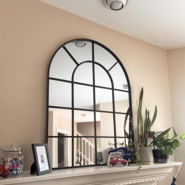 Arched Window Frame Mirror - Etsy