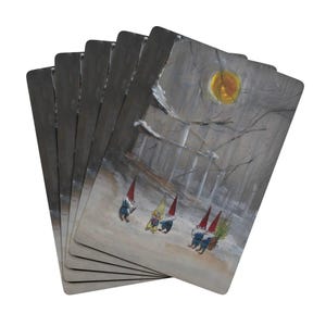 Gnome pokerspeelkaarten, pokerspeelkaarten, kaartspel, cadeau voor gamers, Casino Night Essentials, leuk familiespel, verzamelkunstwerk