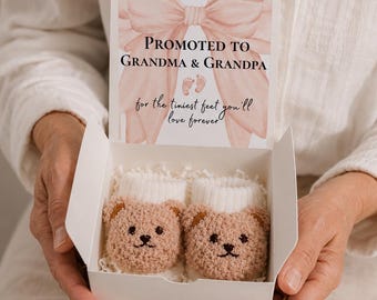 Grandparents Pregnancy Announcement Box – Baby reveal gift