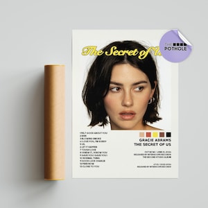 Gracie Abrams Posters / The Secret of Us Poster / Album Cover Poster, Poster Print Wall Art, Custom Poster, Home Decor, Gracie Abrams