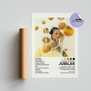 Japanisches Frühstück Poster / Jubiläums Poster Album Cover Poster, Druck Wandkunst, Benutzerdefiniertes Poster, Wohnkultur, Jubiläum, Japanisches Frühstück