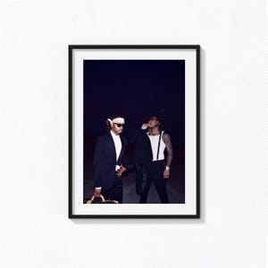 Poster di Future e Metro Boomin / Poster da parete in bianco e nero di Future e Metro Boomin, poster musicali, decorazioni per la casa, stampe fotografiche, poster del rapper