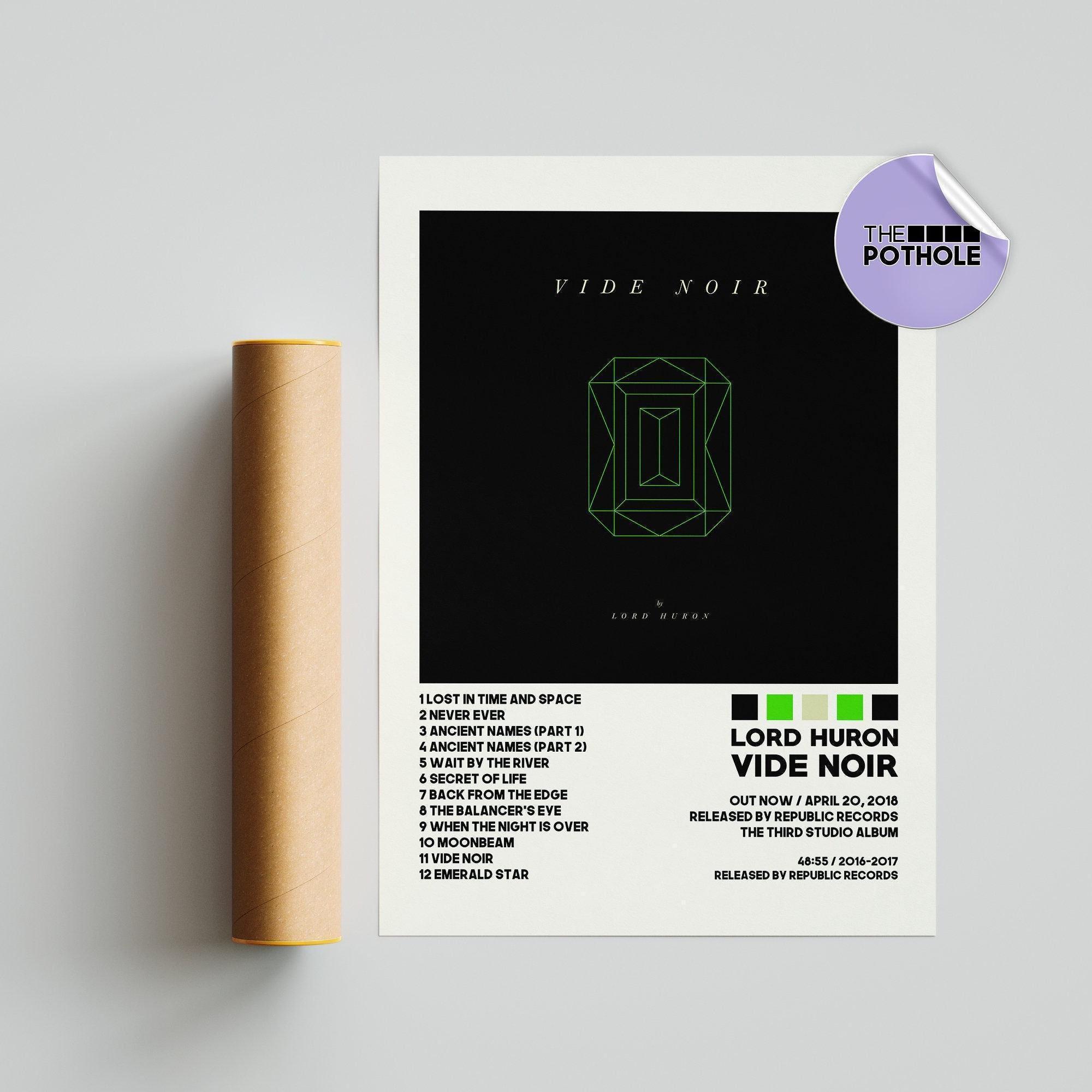 Lord Huron Posters, Vide Noir Poster, Lord Huron, Vide Noir Album Cover Poster, Poster Print Wall Art, Custom Poster