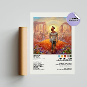 Jon Bellion Posters, The Human Condition Poster Album Cover Poster, Druck Wandkunst, Benutzerdefiniertes Poster, Wohnkultur, Jon Bellion, Die Definition