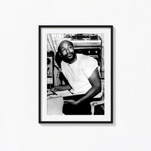 Poster di Marvin Gaye / Poster da parete in bianco e nero di Marvin Gaye, poster di copertina dell'album, decorazioni per la casa, stampe fotografiche, musica soul, BAM162