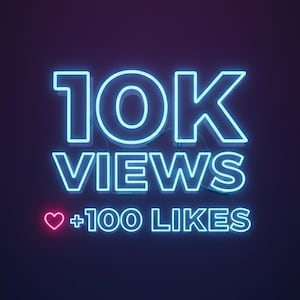 10K TikTok Ansichten + 100 Likes | Jet-Geschwindigkeit Social-Media Vorlage PDF & Fast Safe Organic Wachstum Guide