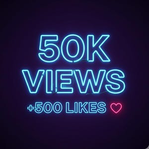 50K TikTok Ansichten + 500 Likes | Jet-Geschwindigkeit Social-Media Vorlage PDF & Fast Safe Organic Wachstum Guide