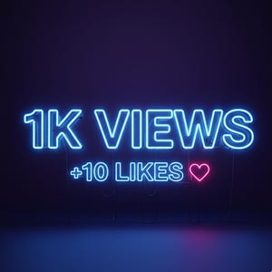 1K TikTok Ansichten + 10 Likes | Jet-Geschwindigkeit Social-Media Vorlage PDF & Fast Safe Organic Wachstum Guide