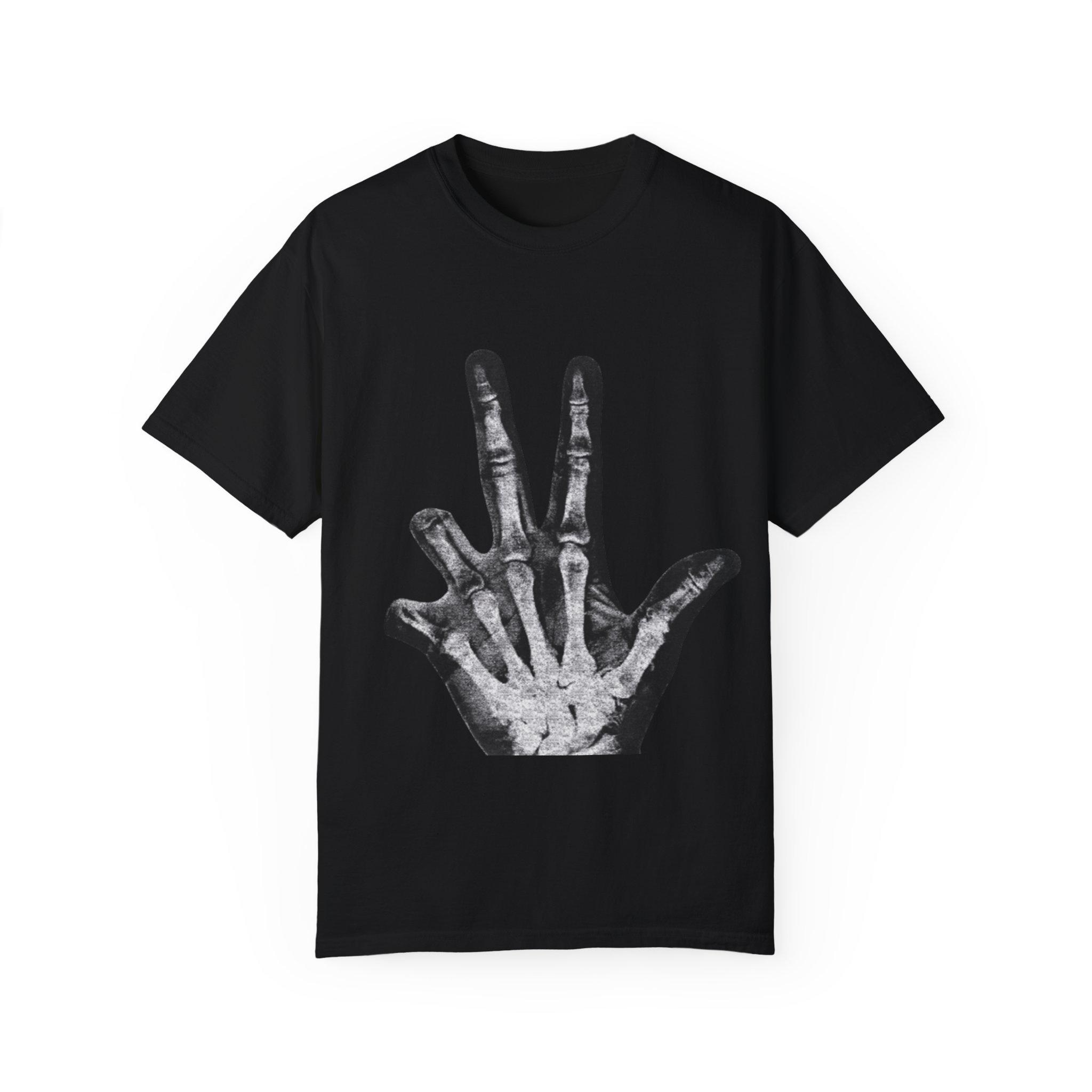 F.V.V.O】SKELETON BROKEN HOLE T-SHIRT F.V.V.O】SKELETON