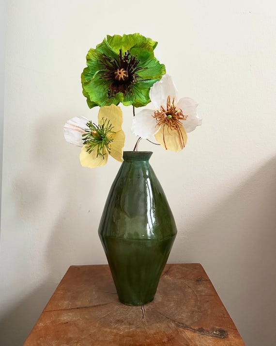 Große Eckige Vase
