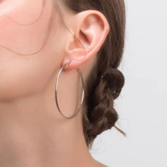 Boss Chubby Mini Hoop Sterling Silver Earrings | Sonia Hou Jewelry – SONIA  HOU