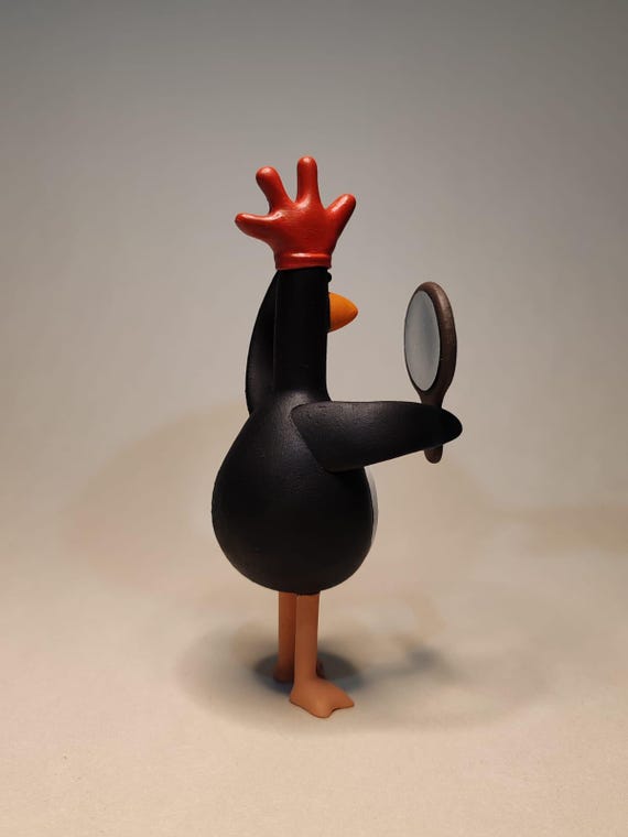 Feathers Mcgraw Figure From Wallace & Gromit. Resin Print
