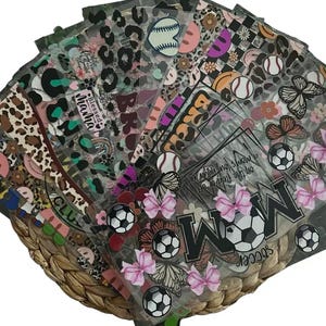 Mystery Craft Bundle: 16oz Libby Cup Vinyl Wraps & UV DTF Sheets