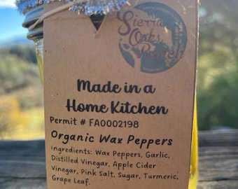 Organic Wax Peppers