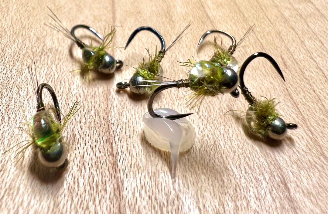 Flashback Micro Mayfly, Epoxy Back, Size 18 - Etsy