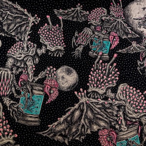 The Mi-Go - H. P. Lovecraft The Whisper in the Darkness Signed PRINT