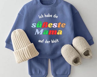 Baby Sets "Ich habe die süßeste Mama auf der Welt " Babygeschenk -Geschenkidee- Perfekt Geschenk für Mutter