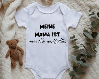 Baby Body " Meine Mama ist mein Ein und Alles   | Schwangerschaft verkünden | Baby | Geburt | Babygeschenk | Geburtsgeschenk