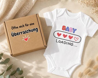Baby Body „Baby Loading…“ – Geschenkidee zur Schwangerschaft
