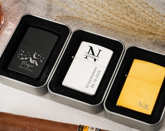 Encendedor grabado para hombre: regalo personalizado para padrinos de boda