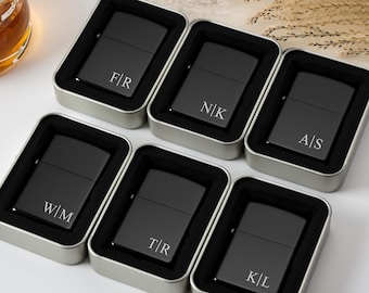 Feuerzeug mit Gravur für Männer - Personalisiertes Geschenk für den Bräutigam
